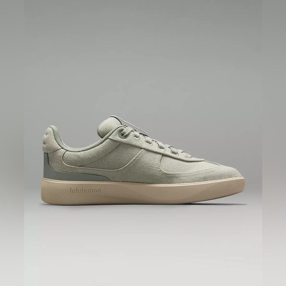 NWT Lululemon Women’s Cityverse Canvas Sneaker- Jade Grey/Nat. Ivory/Palm Court - Picture 3 of 16